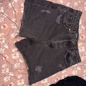 Wild Fable Black High Waist Women Shorts